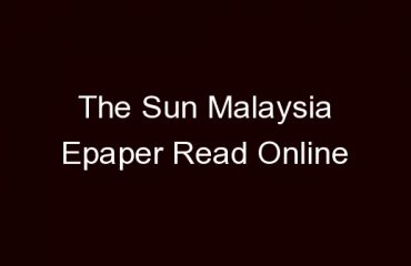 The sun malaysia